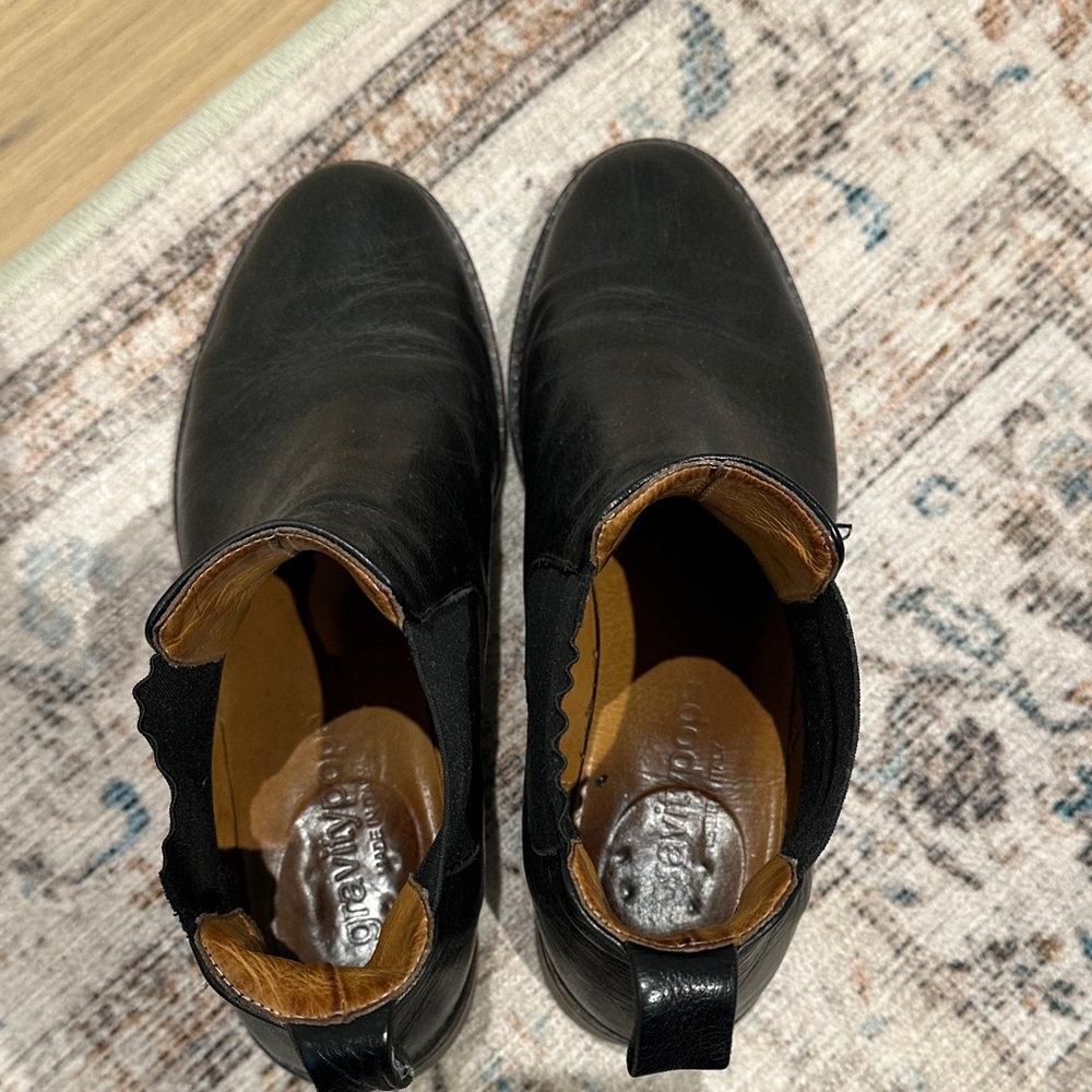 Black Leather Women’s Boots